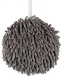 Hanging Ball Towels | Chenille Hand Towels - Okoboji Soap Company