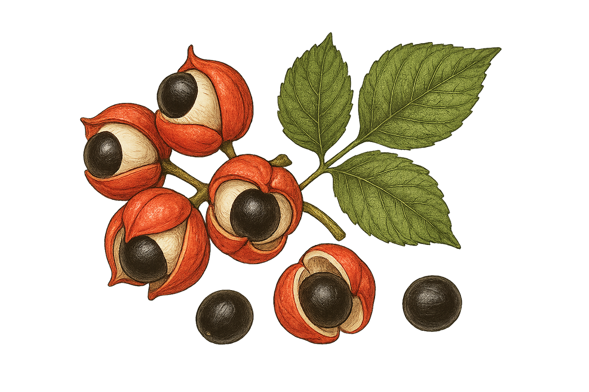 guarana with transparent background