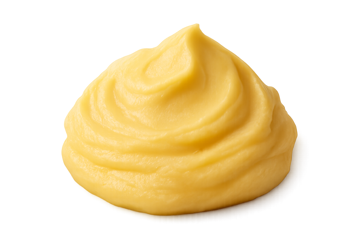 mango butter with transparent background